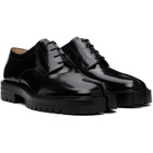 Maison Margiela Black Tabi Lace-Up Derbys