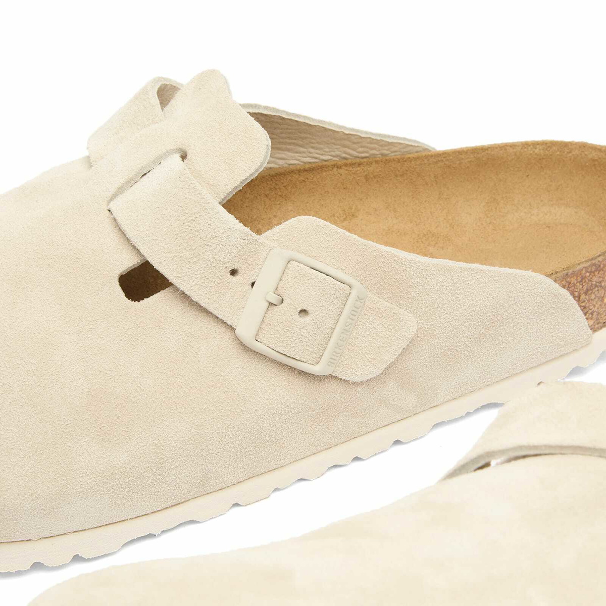 Birkenstock Boston Clog - Oyster Suede