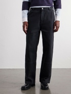 A.P.C. - Don Wide-Leg Panelled Jeans - Black