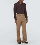 Dolce&Gabbana Wool-blend twill suit pants