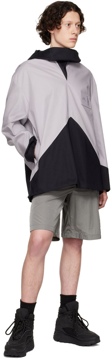A-COLD-WALL* Grey Mackintosh Edition Geometric Kagool Jacket A