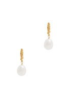 Alighieri Lustre Of The Moon 24kt Gold-plated Drop Earrings, Earrings - One Size