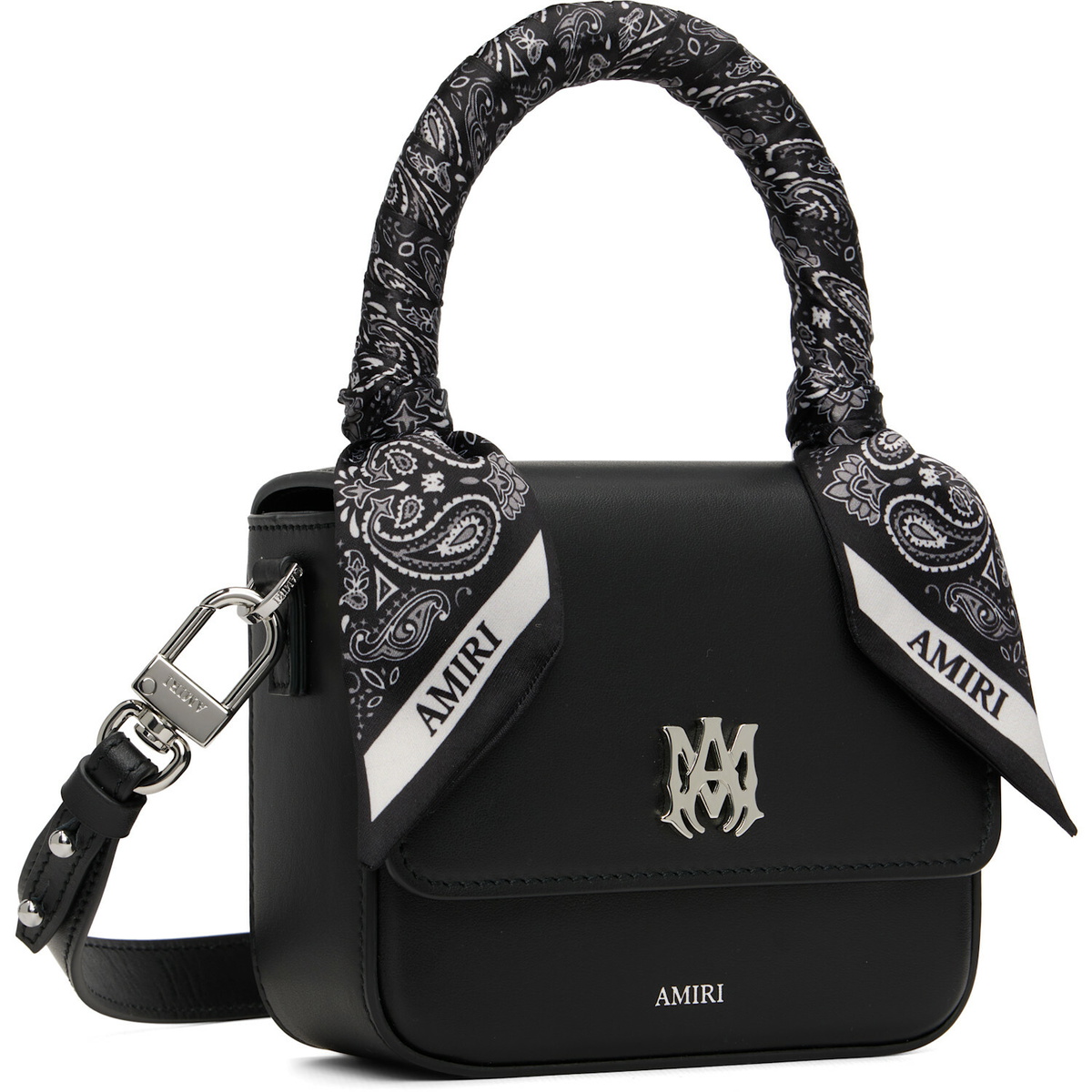 AMIRI Black Micro MA Bag