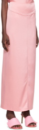 Paris Georgia Pink Staple Midi Skirt