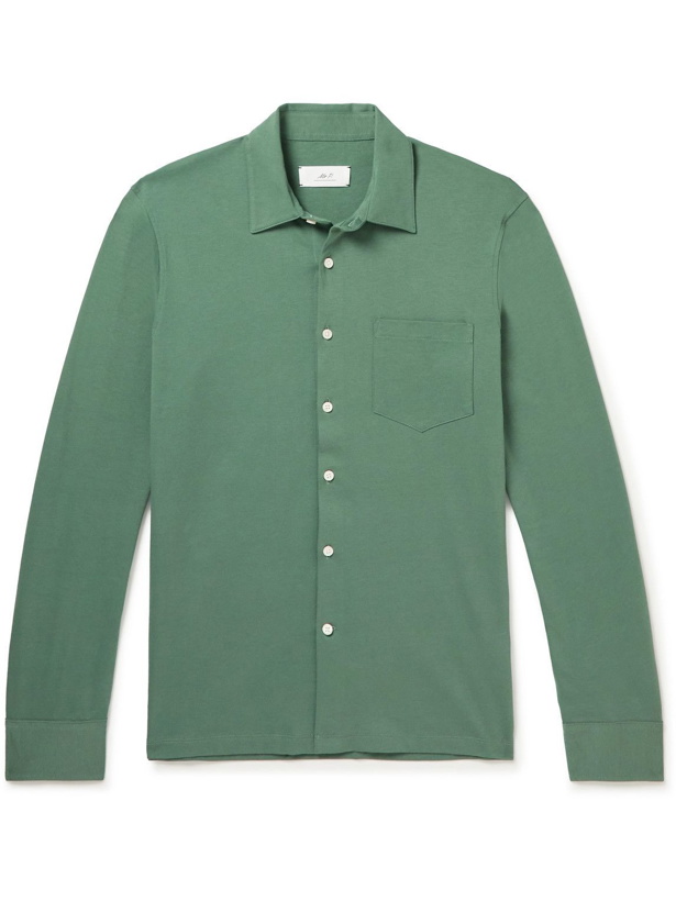 Photo: Mr P. - Organic Cotton-Jersey Shirt - Green