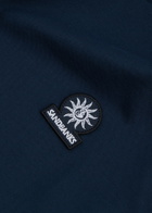 Sandbanks Logo Cotton T-shirt Navy