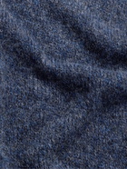 Massimo Alba - Alpaca-Blend Rollneck Sweater - Blue