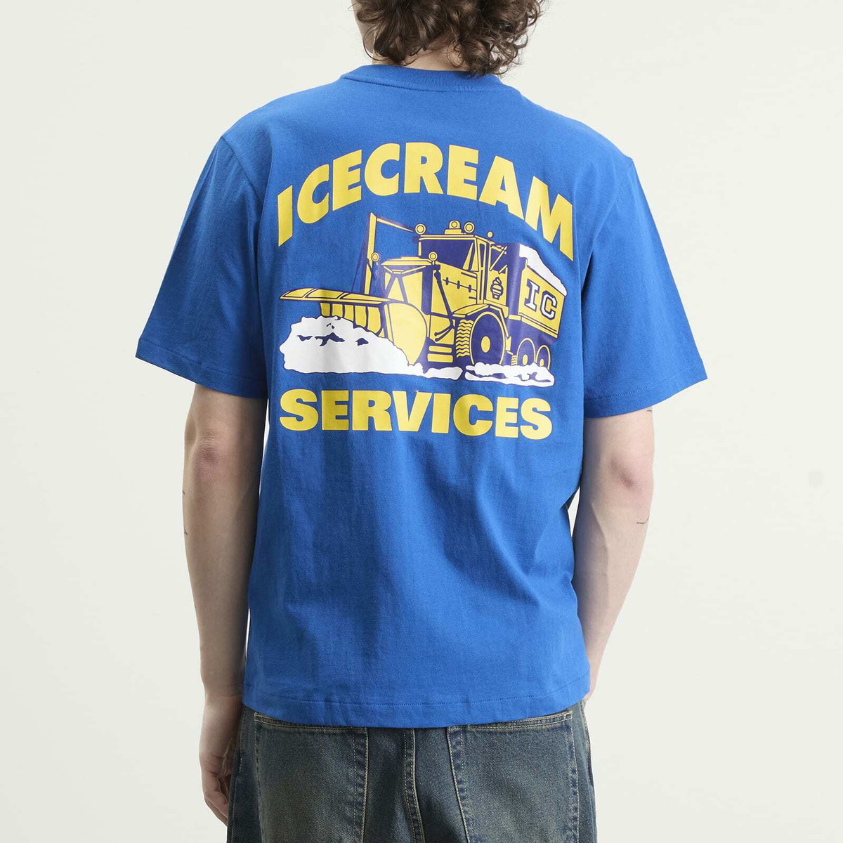 ICECREAM Men's IC Services T-Shirt in Blue