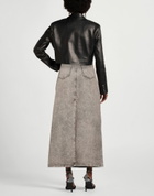 Gestuz Womens Denim skirt in Black