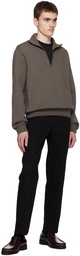 Acne Studios Gray Zippered Sweater