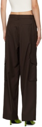 DRAE Brown Flap Pocket Trousers