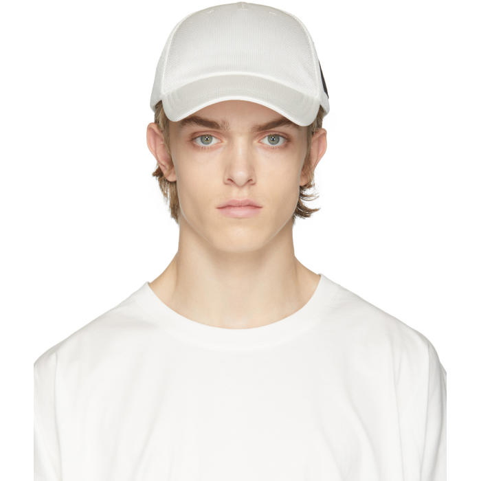 Photo: Y-3 White Logo Badge Cap 