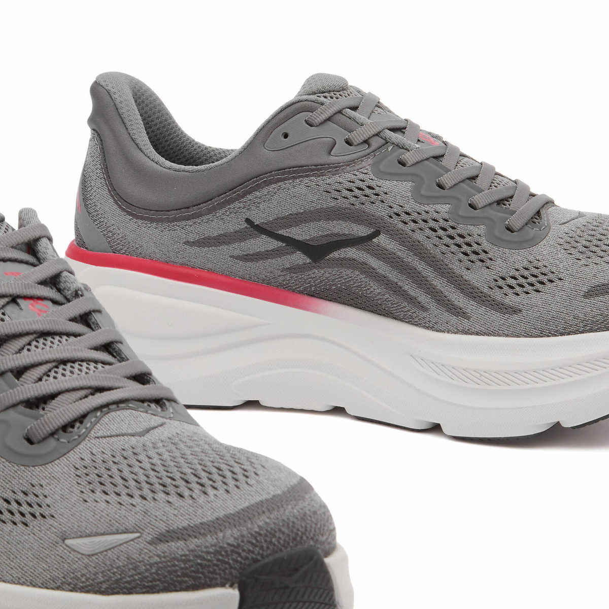 HOKA ONE ONE M Bondi 9 Sneaker in Satellite Grey/Outer Orbit