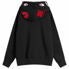 Adidas X Bape Shark Hoodie in Black