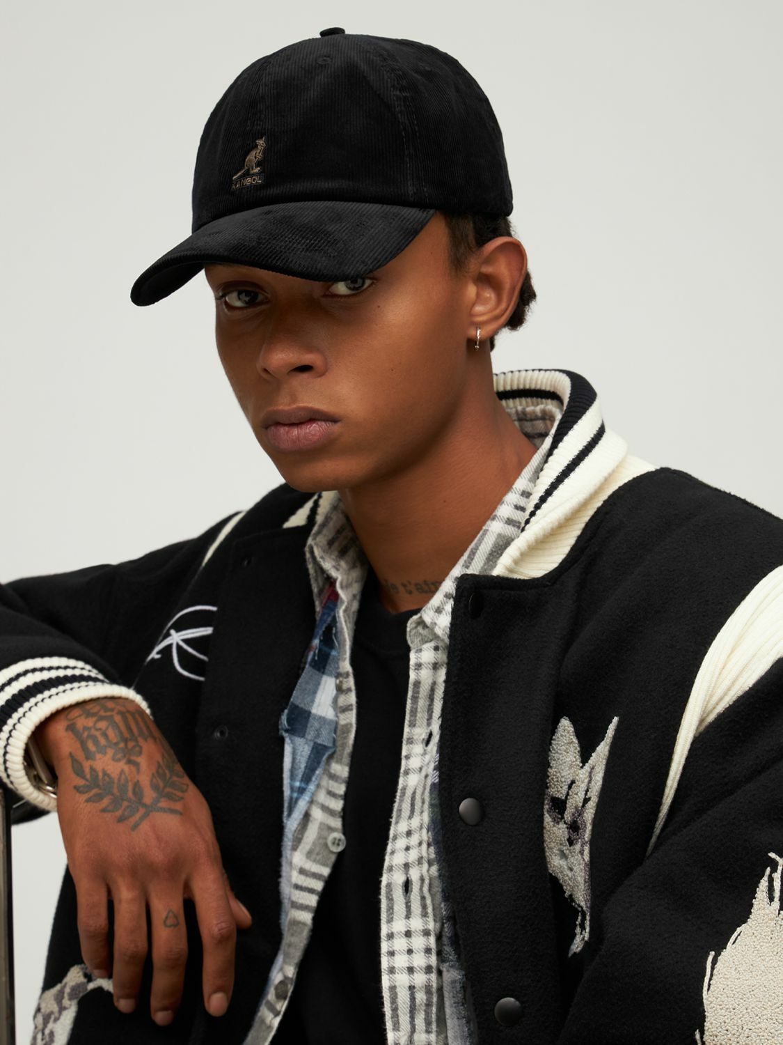 KANGOL - Corduroy Baseball Cap