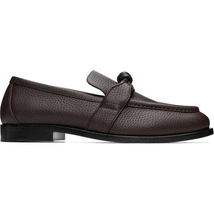 Photo: Bottega Veneta Brown Astaire Loafers