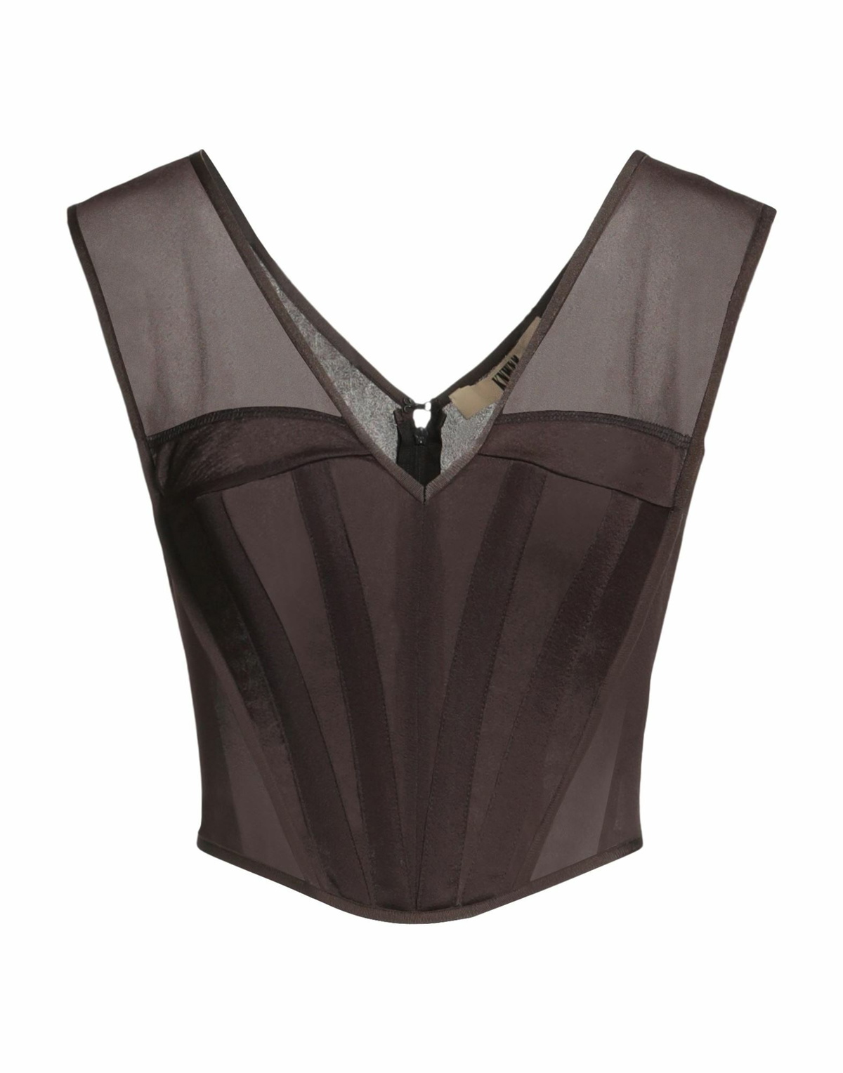 Knwls Womens Top Dark in Brown