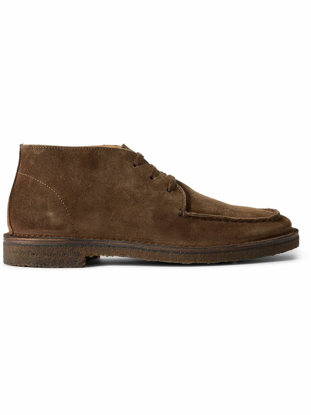 Photo: Drake's - Crosby Suede Chukka Boots - Brown