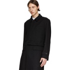 Boss Black Wool Netuno1 Coat