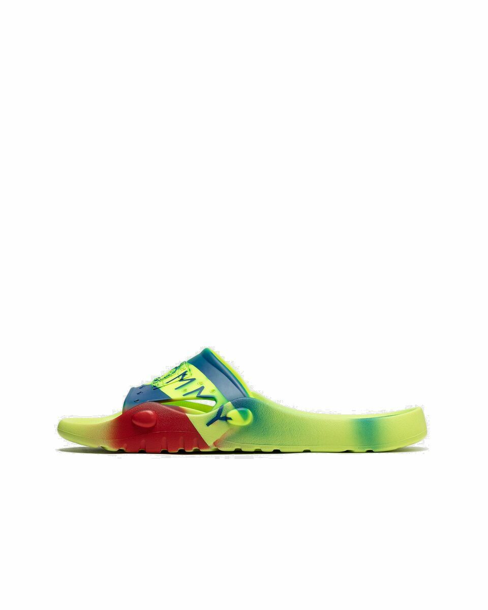 Photo: Tommy Jeans Wmns Tommy X Aries Pool Slides Yellow - Womens - Sandals & Slides