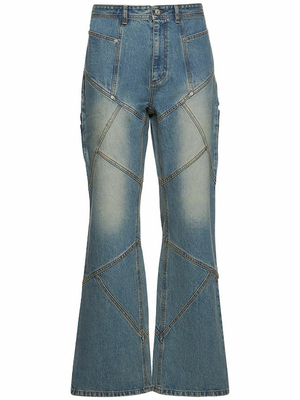 Photo: ANDERSSON BELL - Carpenter Cotton Denim Boot-cut Jeans
