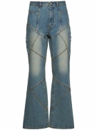 ANDERSSON BELL - Carpenter Cotton Denim Boot-cut Jeans