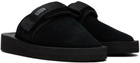 Suicoke Black ZAVO-VS Slippers