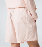 Umit Benan Julian Paradiso silk shorts