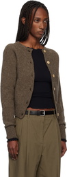 Baserange Brown Tier Cardigan