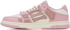 AMIRI Pink Skel Top Low Sneakers