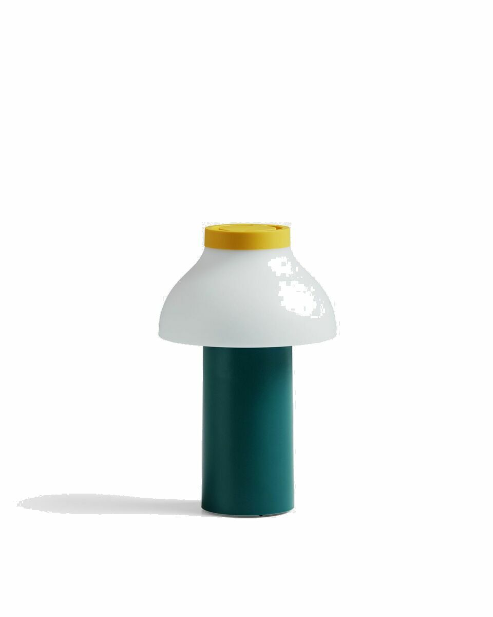 Photo: Hay Pc Portable Lamp Green/White - Mens - Lighting