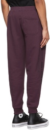 Helmut Lang Purple Distort Lounge Pants