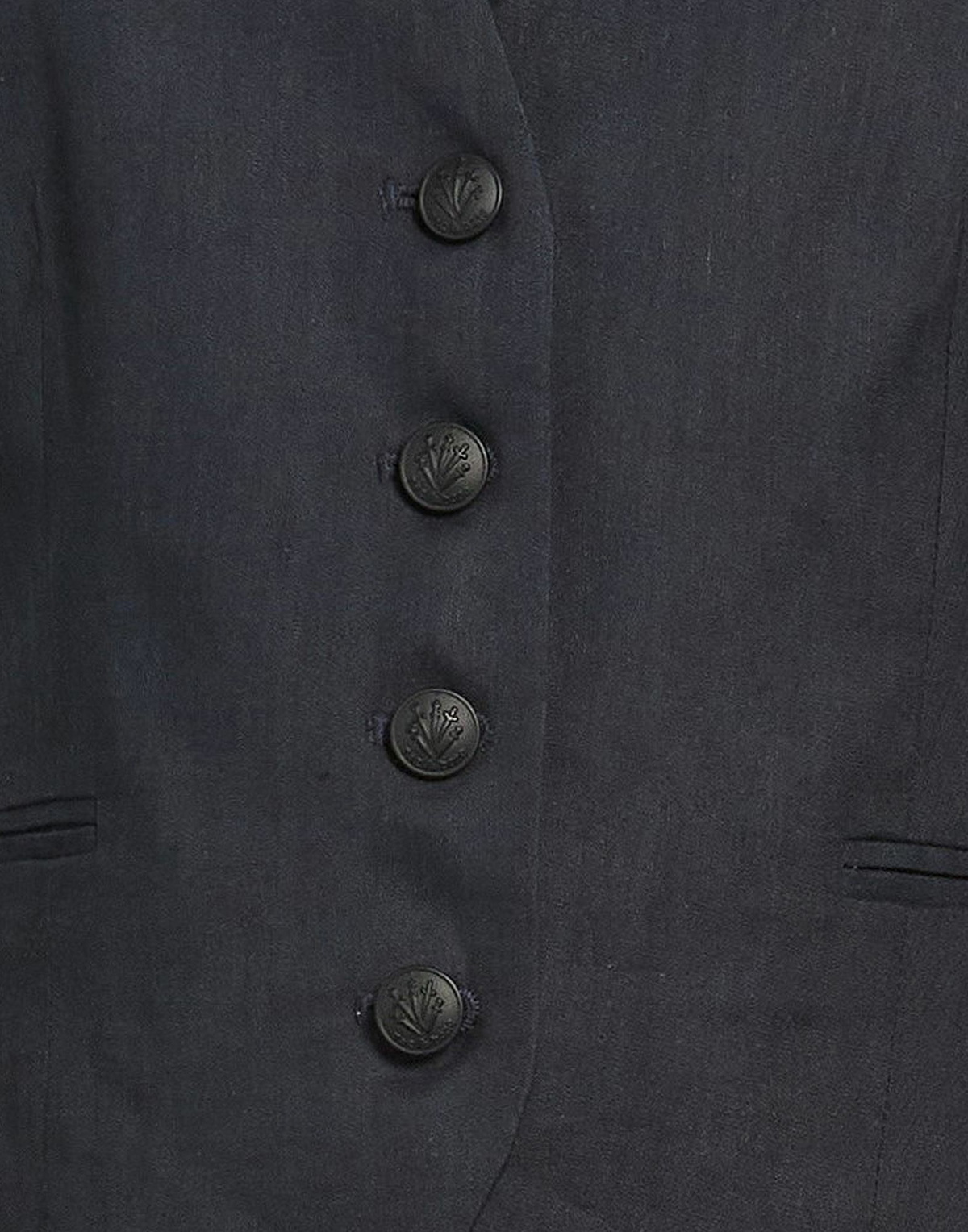 Rag & Bone Womens Tailored Vest Midnight in Blue