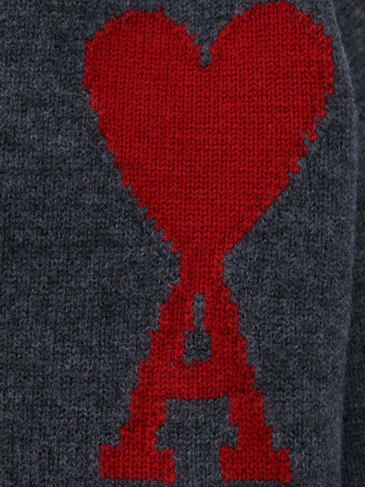 Ami Paris   Cardigan Grey   Womens