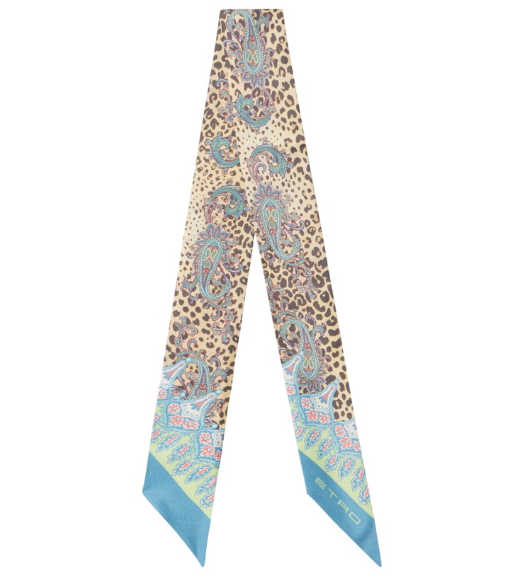 Photo: Etro Paisley silk scarf
