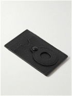 Off-White - Logo-Debossed Full-Grain Leather Cardholder