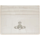 Vivienne Westwood Off-White Flat Card Holder