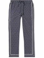 Orlebar Brown - Alfred Bandana Wide-Leg Floral-Print Woven Trousers - Blue