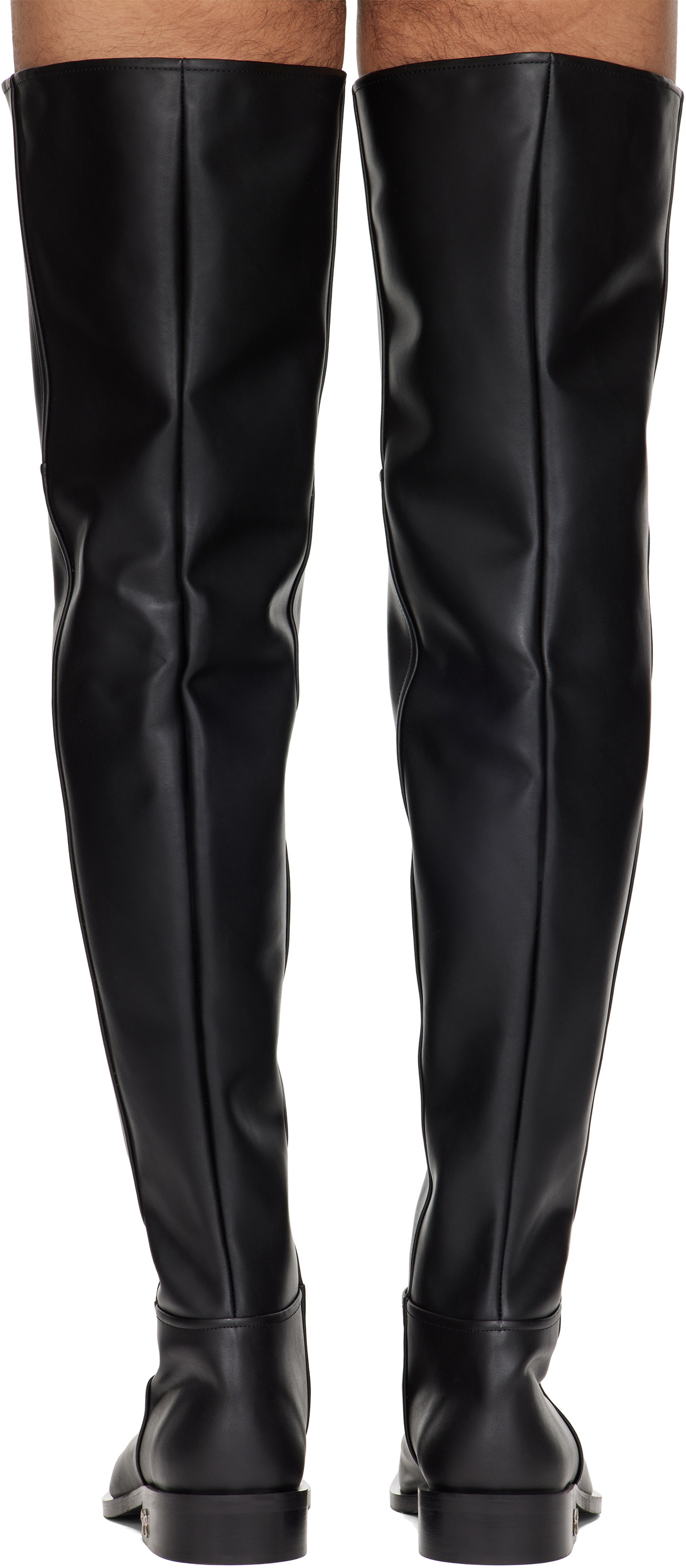 GmbH SSENSE Exclusive Black Adem Overknee Boots