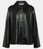 Max Mara Nepal faux leather jacket