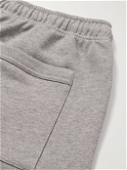 Acne Studios - Forge Straight-Leg Cotton-Jersey Drawstring Shorts - Gray