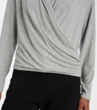 Vince Draped jersey top