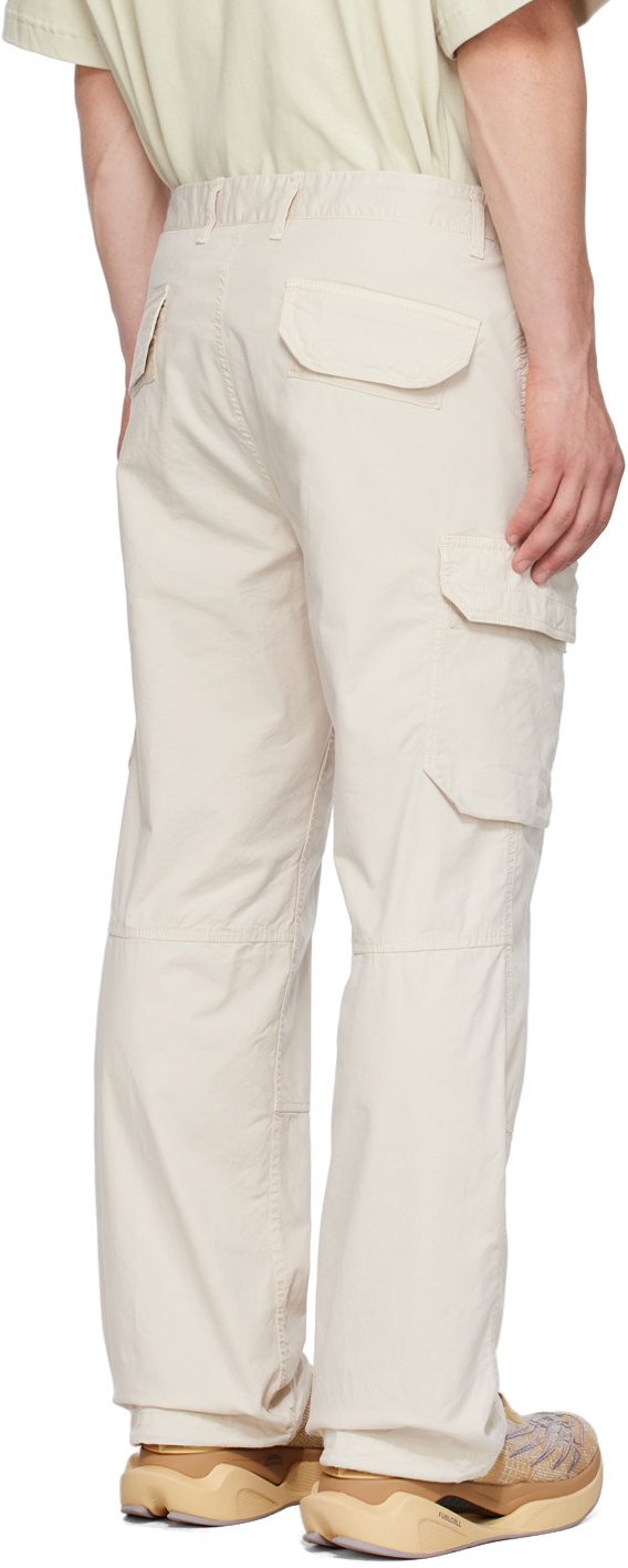 Stone Island Off-White Comfort Cargo Pants Stone Island Stone Island Off-White Comfort Cargo Pants Stone Island