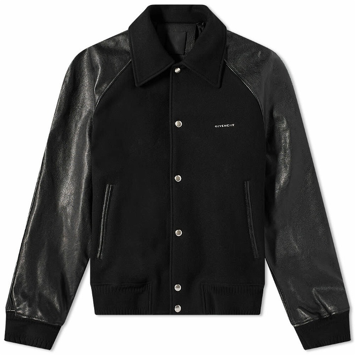 Photo: Givenchy Men's Classic Bomber Jacket in Black