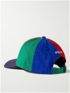 Polo Ralph Lauren - Logo-Embroidered Colour-Block Cotton-Twill Baseball Cap