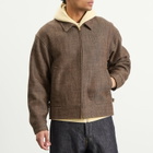 Visvim Men's Strato Bomber Jacket in Dk Brown