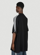 adidas x Balenciaga - Logo Print T-Shirt in Black