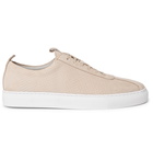 Grenson - Perforated Nubuck Sneakers - Men - Off-white