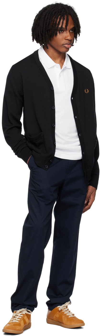 Fred Perry Navy Classic Cardigan Fred Perry