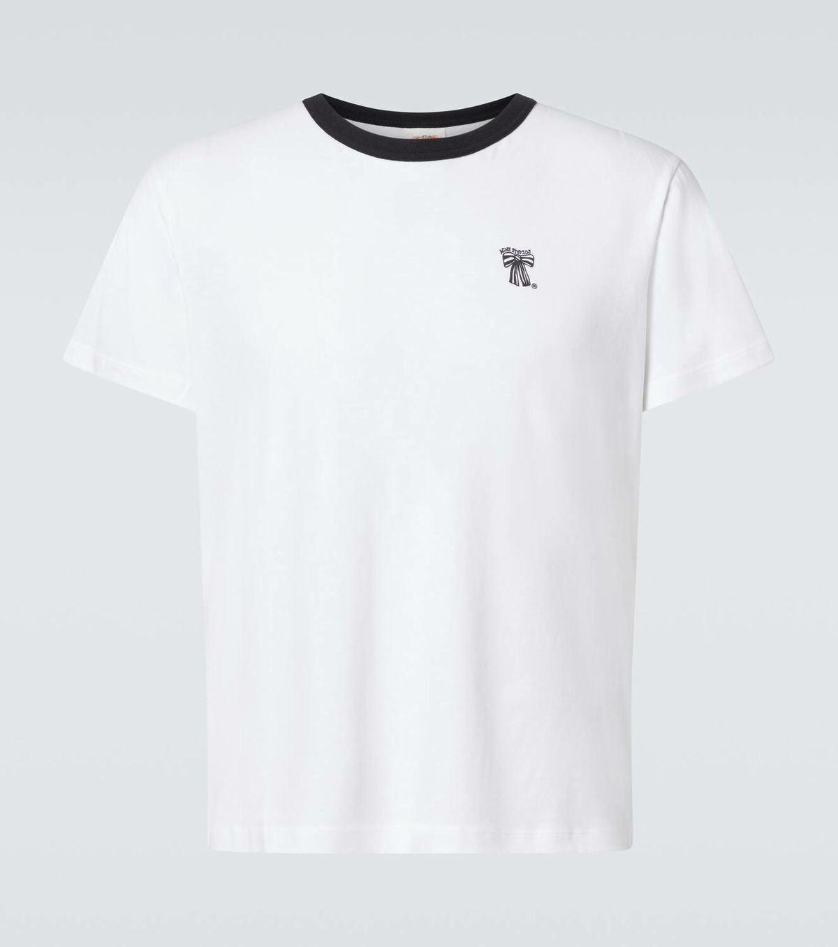 【送料&関税込】Acne Studios White Cotton Blend T-shirt Acne Studios Cotton-blend jersey T-shirt Acne Studios